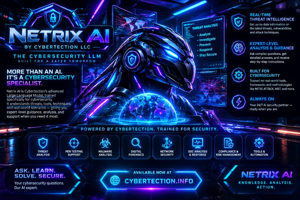 Netrix AI by Cybertection LLC — the cybersecurity LLM